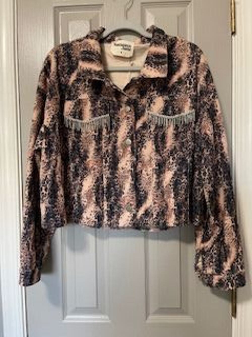 #C85 NWT Savanna Jane cotton blend shirt jacket size medium